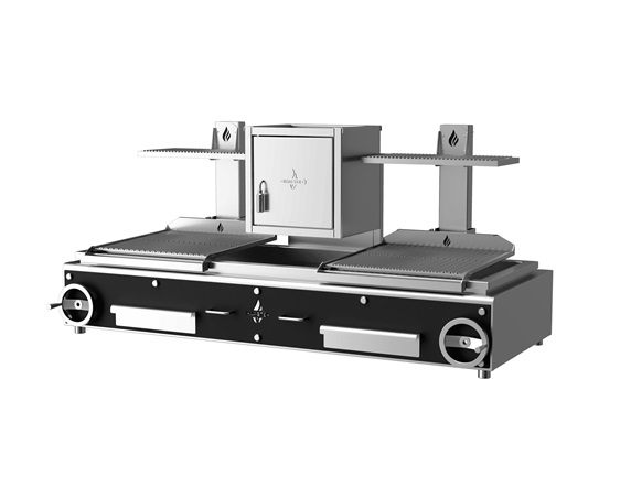 BBQ, Скара на дървени въглища и дърва, PARRILLA F, с горивна камера - ROASTER GPFS 26 BBQ, Скара на дървени въглища и дърва, PARRILLA F, с горивна камера - ROASTER GPFS 26