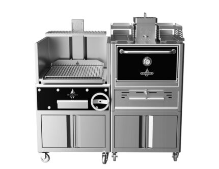 BBQ, Мулти система: Фурна и скара на дървени въглища – ROASTER GPIGC-R56