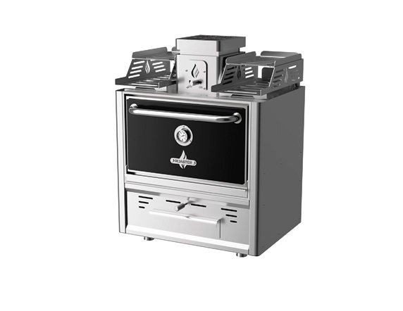 BBQ, грил фурна за вътрешна употреба и работа с дървени въглища - ROASTER R54