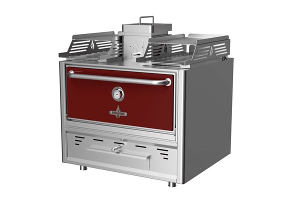 BBQ, грил фурна за вътрешна употреба и работа с дървени въглища - ROASTER R76