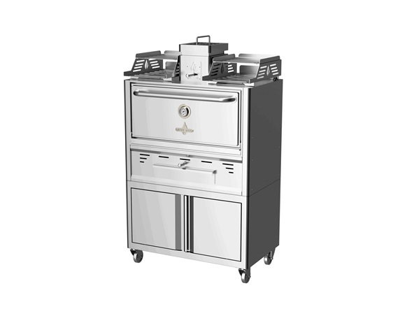 BBQ, грил фурна за вътрешна употреба и работа с дървени въглища - ROASTER ROC74 BBQ, грил фурна за вътрешна употреба и работа с дървени въглища - ROASTER ROC74