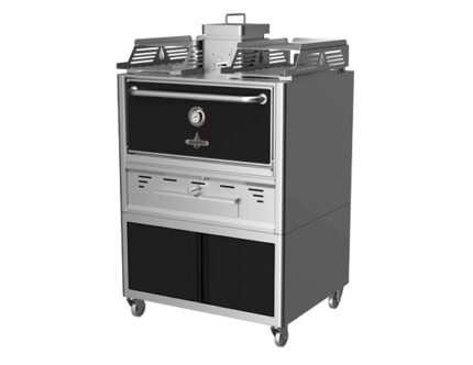 BBQ, грил фурна за вътрешна употреба и работа с дървени въглища - ROASTER RОС76