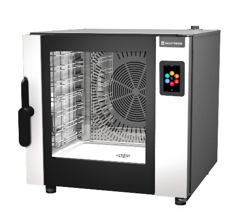 Конвектомат за тави 7GN 1/1, комби, директна пара, готварски - FX DT-107E INOXTREND Конвектомат за тави 7GN 1/1, комби, директна пара, готварски - FX DT-107E INOXTREND