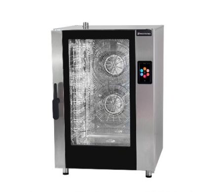 Конвектомат за тави 10 тави 60х40, комби, директна пара, готварски - FX DT-610E INOXTREND