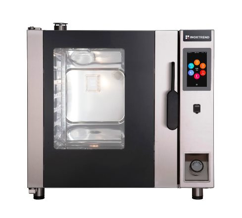 Конвектомат за тави 7 GN 1/1, комби, директна пара - LU-DT-107E INOXTREND Конвектомат за тави 7 GN 1/1, комби, директна пара - LU-DT-107E INOXTREND