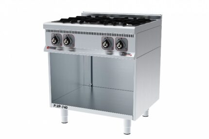 Котлон с 4 газови горелки върху база - GASTRO HAAL PRACTIC 700 P.VP-740