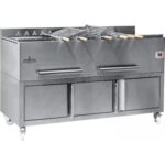 BBQ, Грил на дървени въглища тип CHURRASCO - ROASTER K13SF