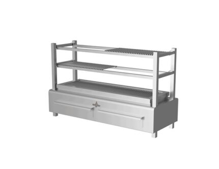 BBQ, Грил на дървени въглища ROBATA - ROASTER GR120B