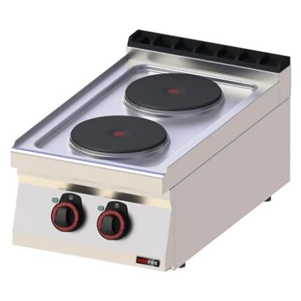 Електрически настолен котлон с 2 кръгли плочи - RM GASTRO REDFOX SP 7004 E