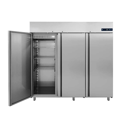 Фризер INOX, 3 врати - BAMBAS UK 205 Фризер INOX, 3 врати - BAMBAS UK 205