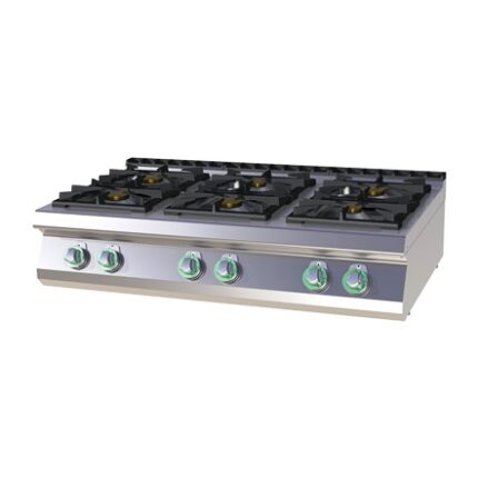 Газов настолен котлон с 6 горелки - RM GASTRO SP 7012 G