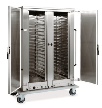 Отопляем шкаф на колела, 12х2 GN1/1 - METALCARRELLI 3224GN-K